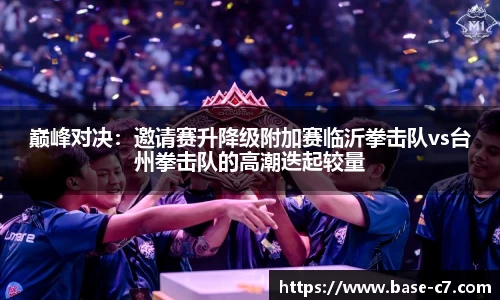 巅峰对决:邀请赛升降级附加赛临沂拳击队vs台州拳击队的高潮迭起较量